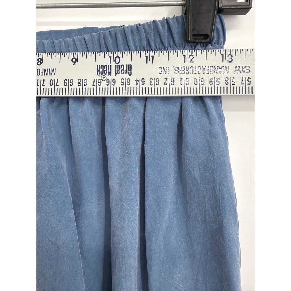 Jeffrey & Dara‎ Petite Blue 2 Piece Set Jacket Pants Rayon Size 4 Vintage - Picture 3 of 13